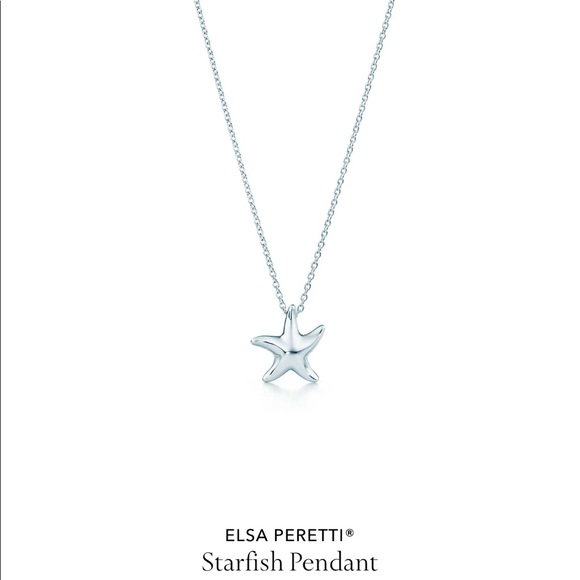 Tiffany & Co. Jewelry - Tiffany & Co Elsa Peretti Silver Starfish Pendant